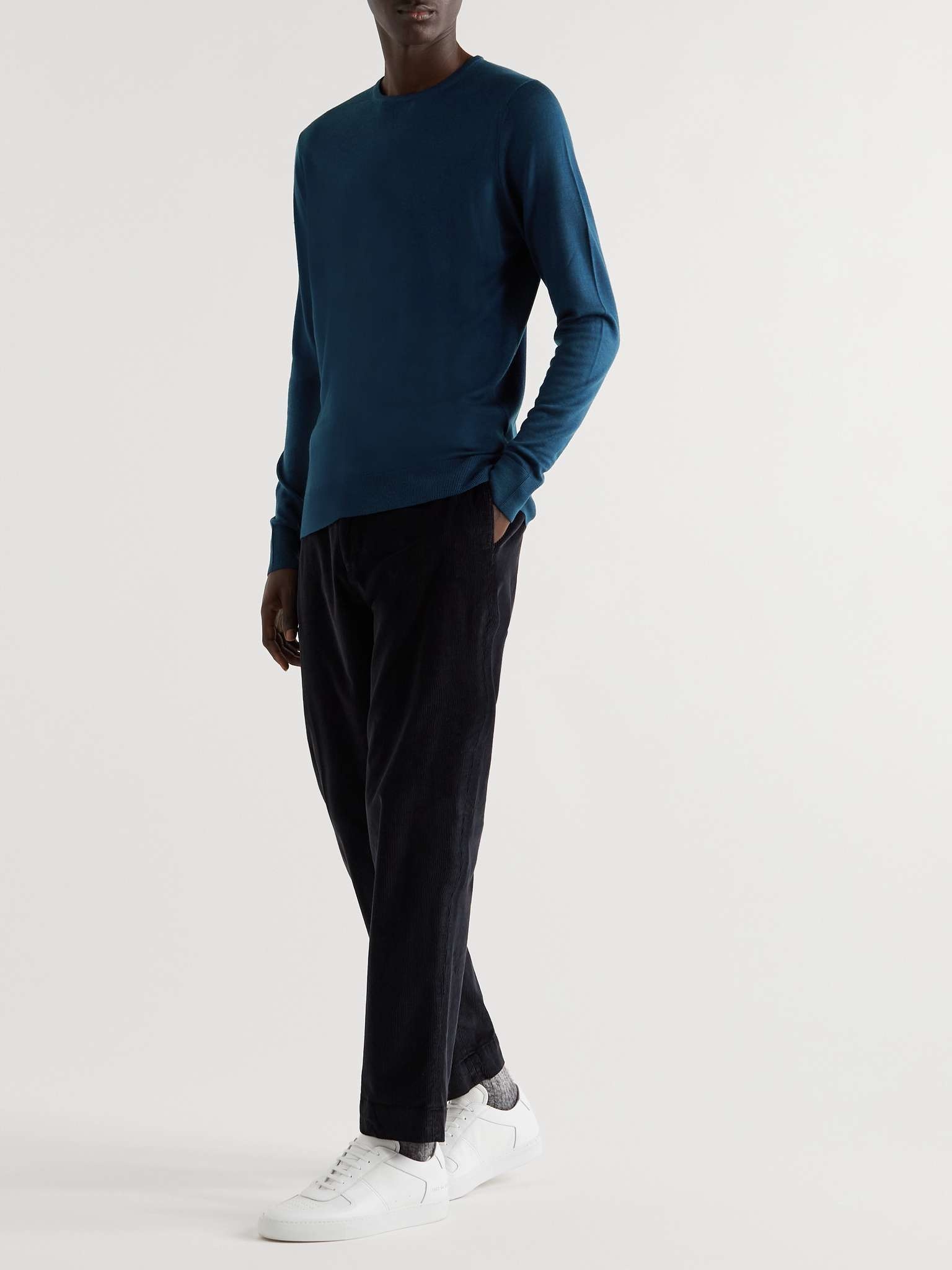 Slim-Fit Merino Wool Sweater - 2