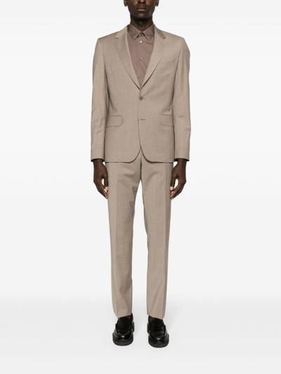 Paul Smith notched-lapels single-breasted suit outlook