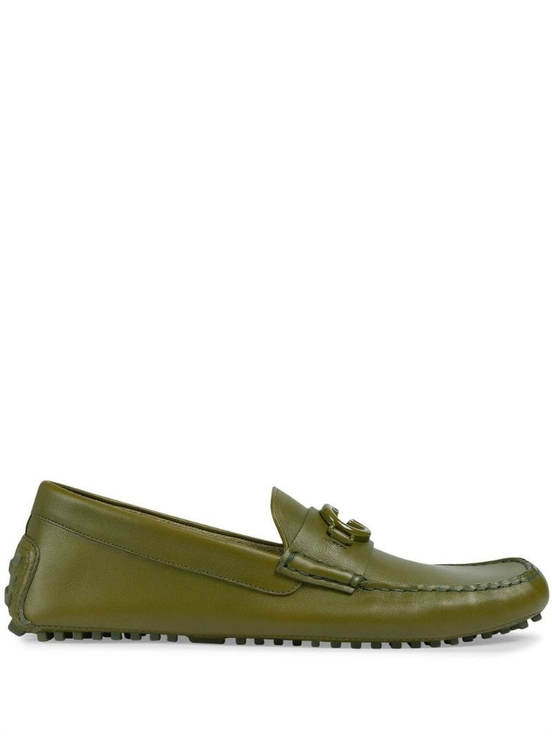 GG-motif driver moccasins - 1