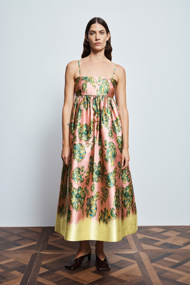 ALÉMAIS Faye Midi Dress outlook
