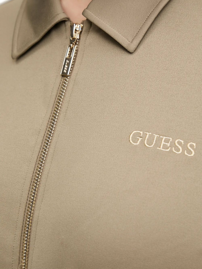 zip-up pocket mini dress 5