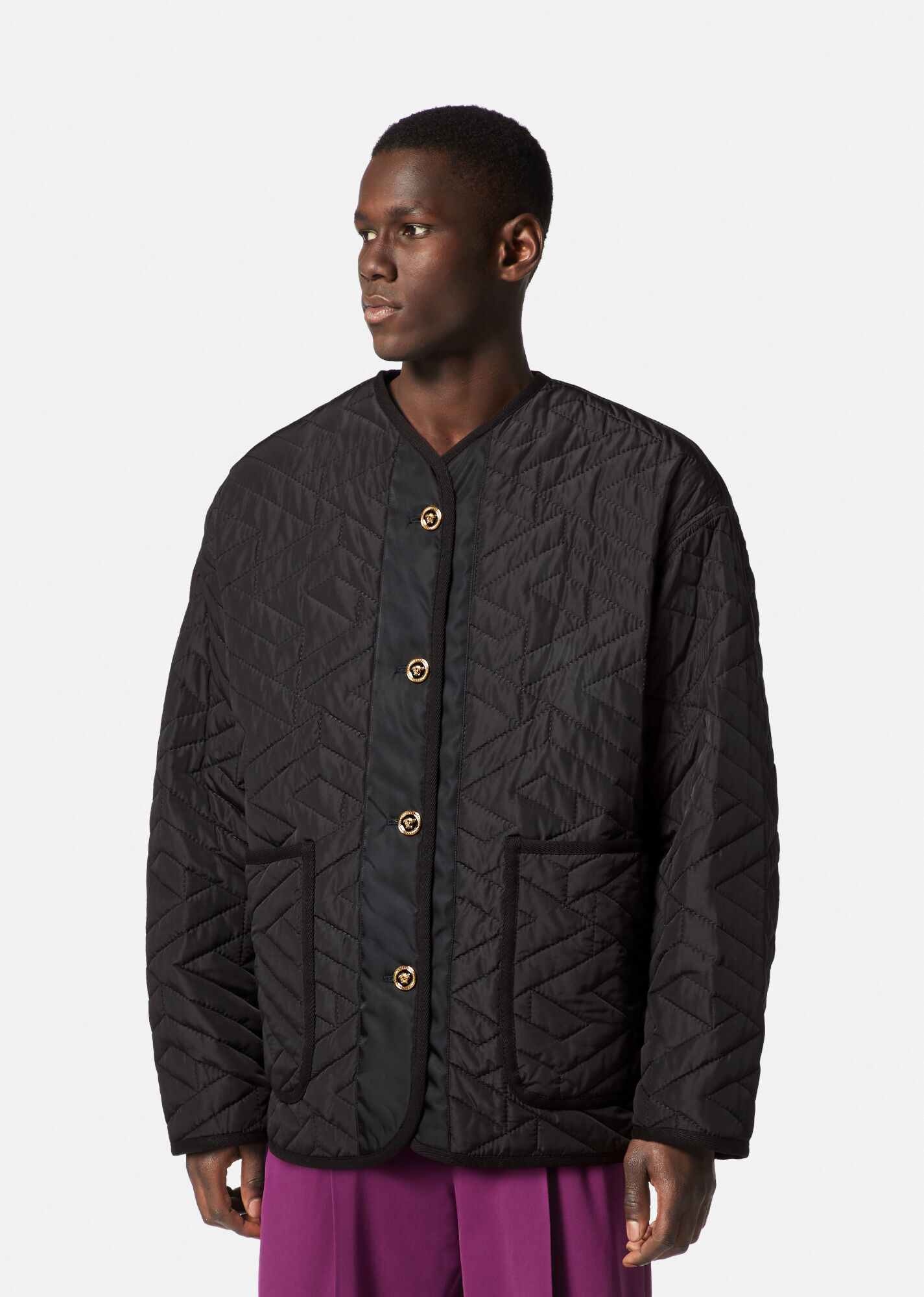 La Greca Quilted Jacket - 5