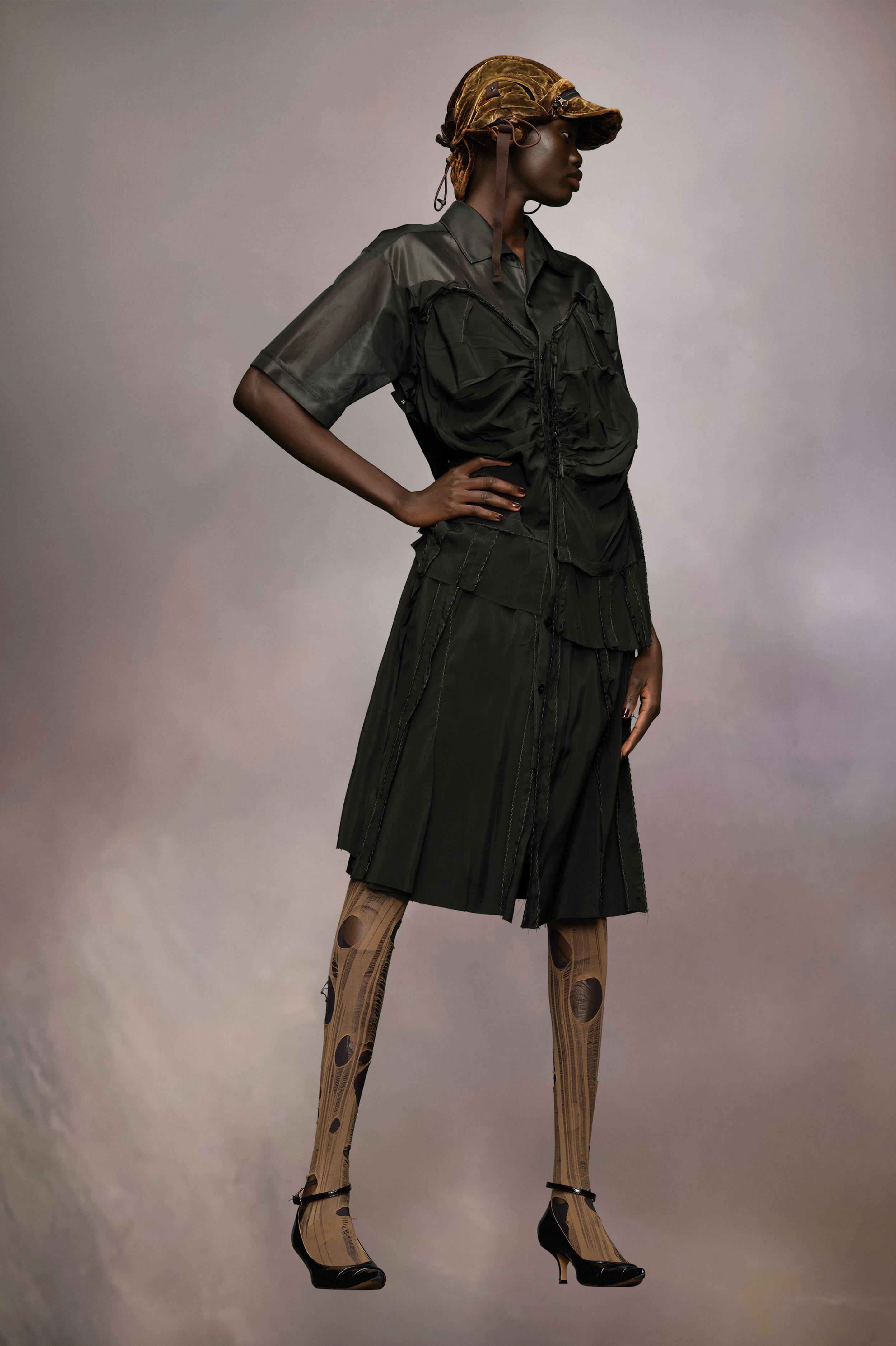 Décortiqué shirtdress - 4