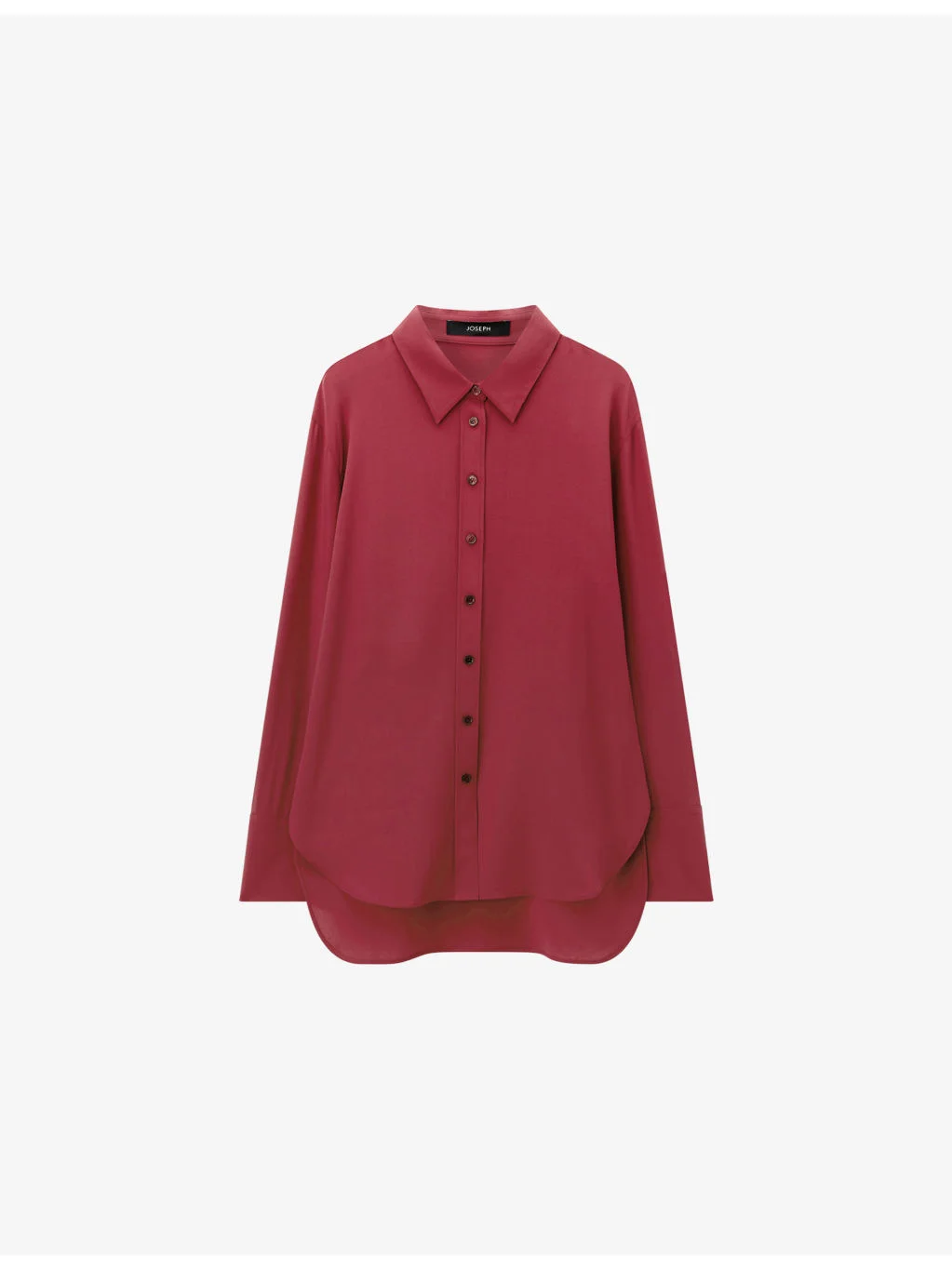 Joe Long-Sleeved Silk Blouse - 1
