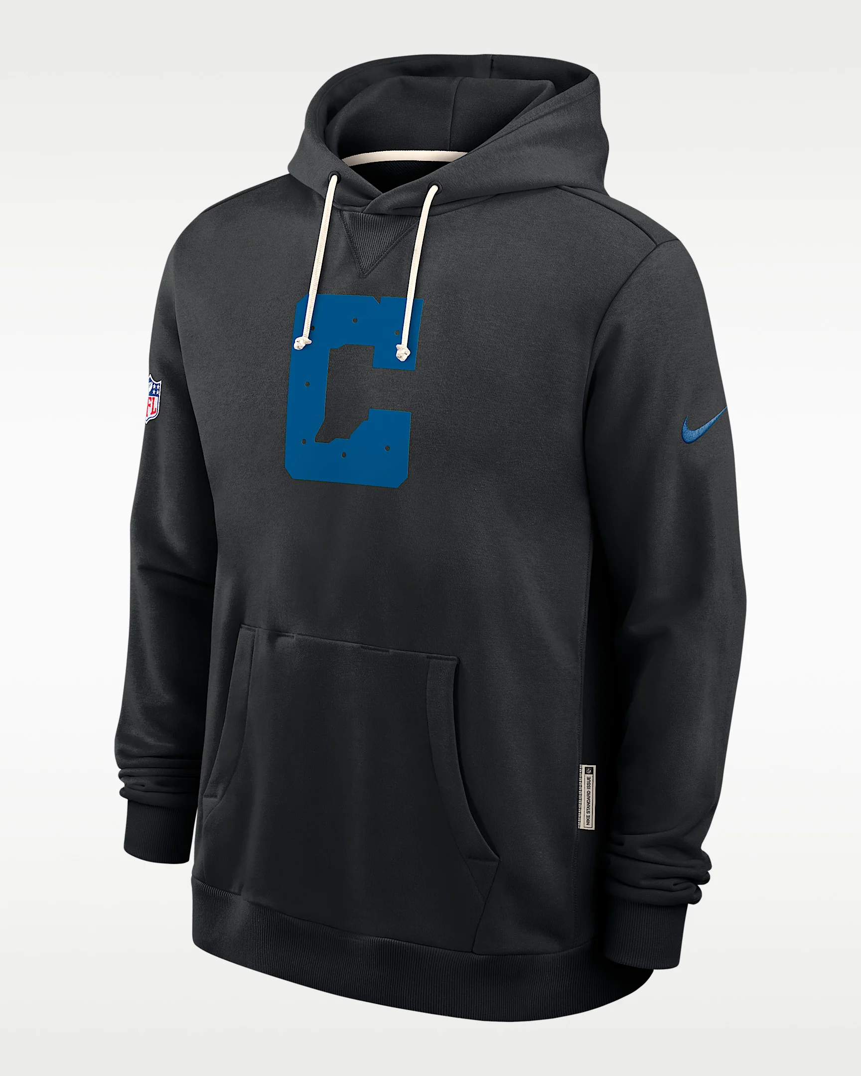 Indianapolis Colts Alt 2 Tight Coverage Sideline Men's Nike Dri-FIT NFL Pullover Hoodie - 1