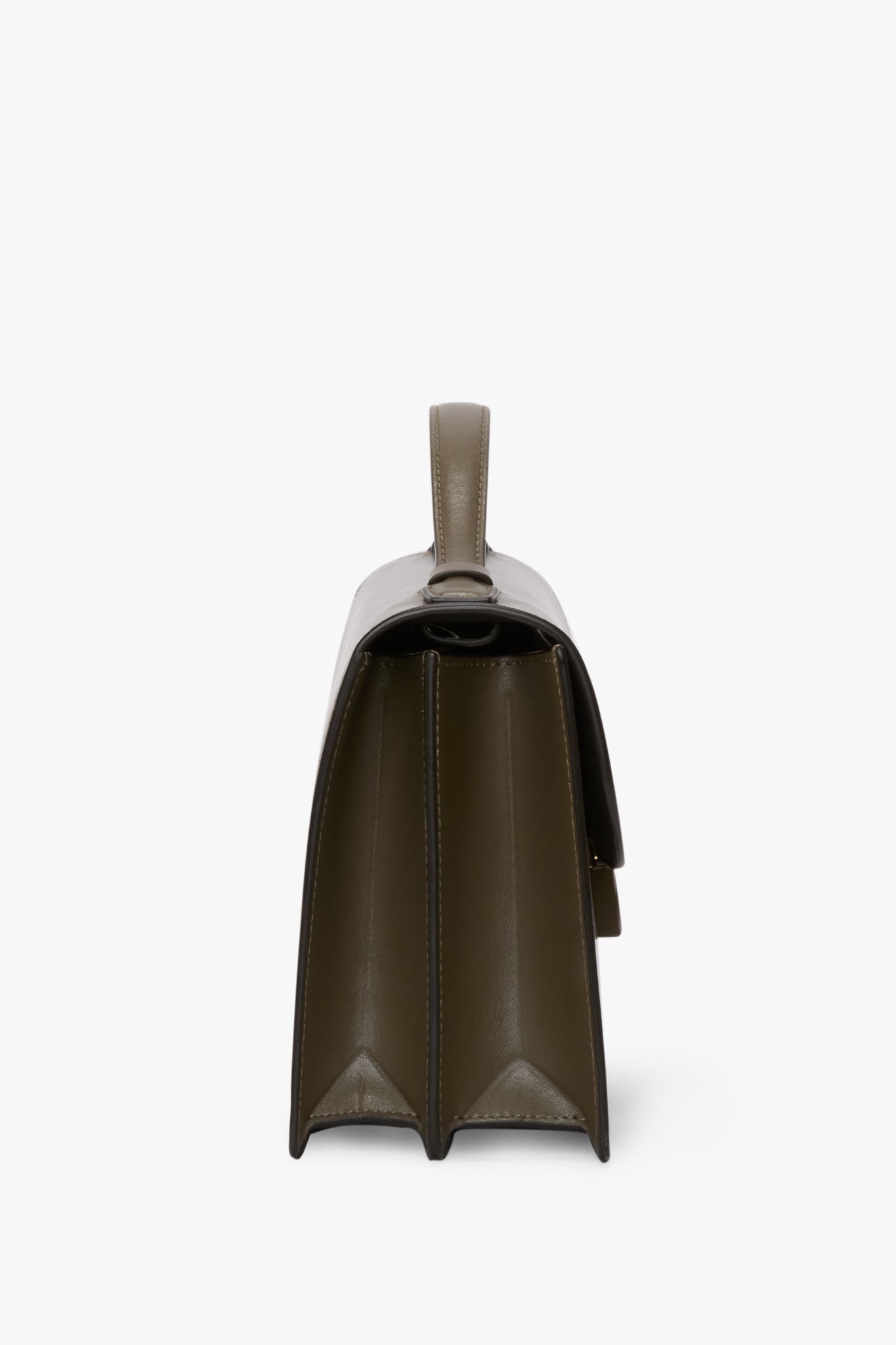 Tonal Dorian Bag In Dark Khaki Smooth Leather - 5