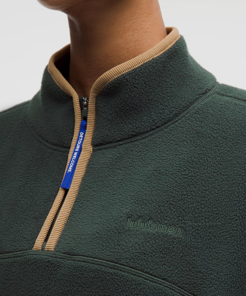 Tumbled Fleece Half-Zip Jacket 6