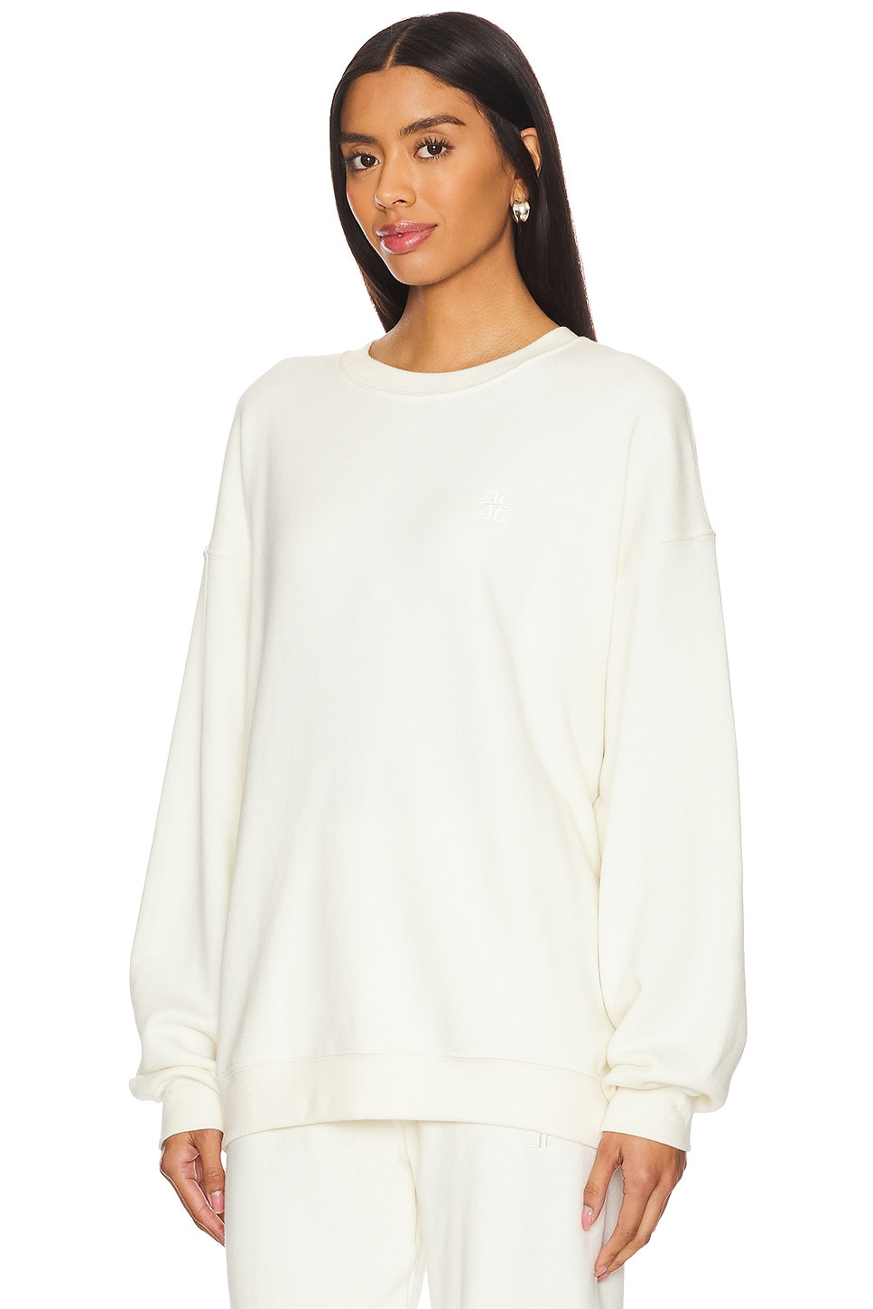 Oversized Crewneck Sweatshirt - 2
