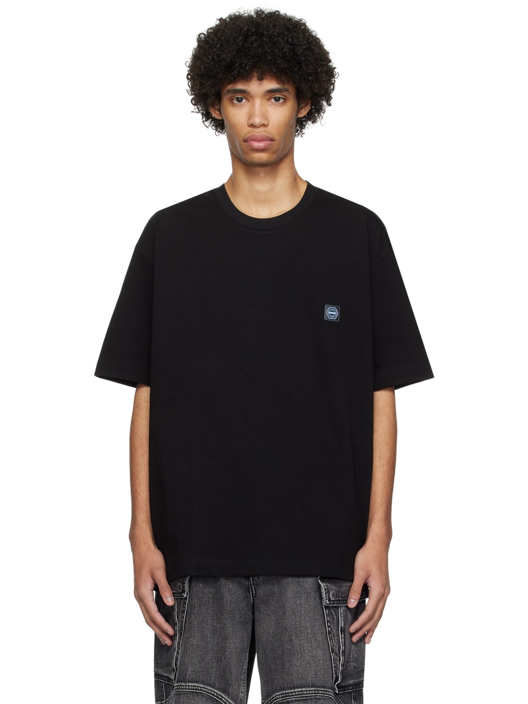 Black Graphic T-Shirt - 1