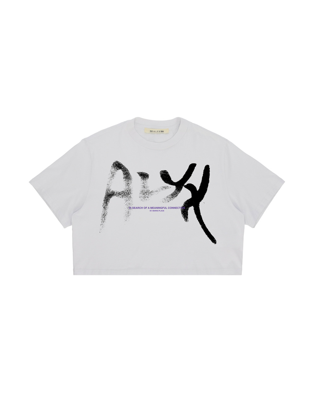 MEANINGFUL CONNECTION  CROPPED TEE - 1