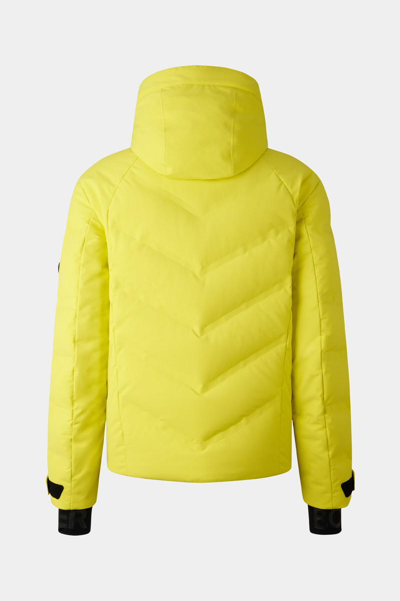 Felos Down ski jacket in Yellow 3