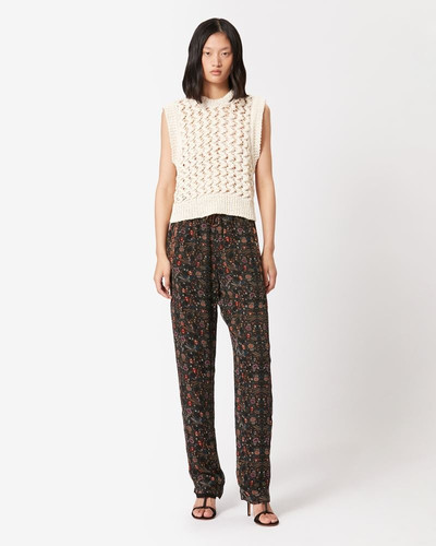 Isabel Marant FAYE COTTON SWEATER outlook