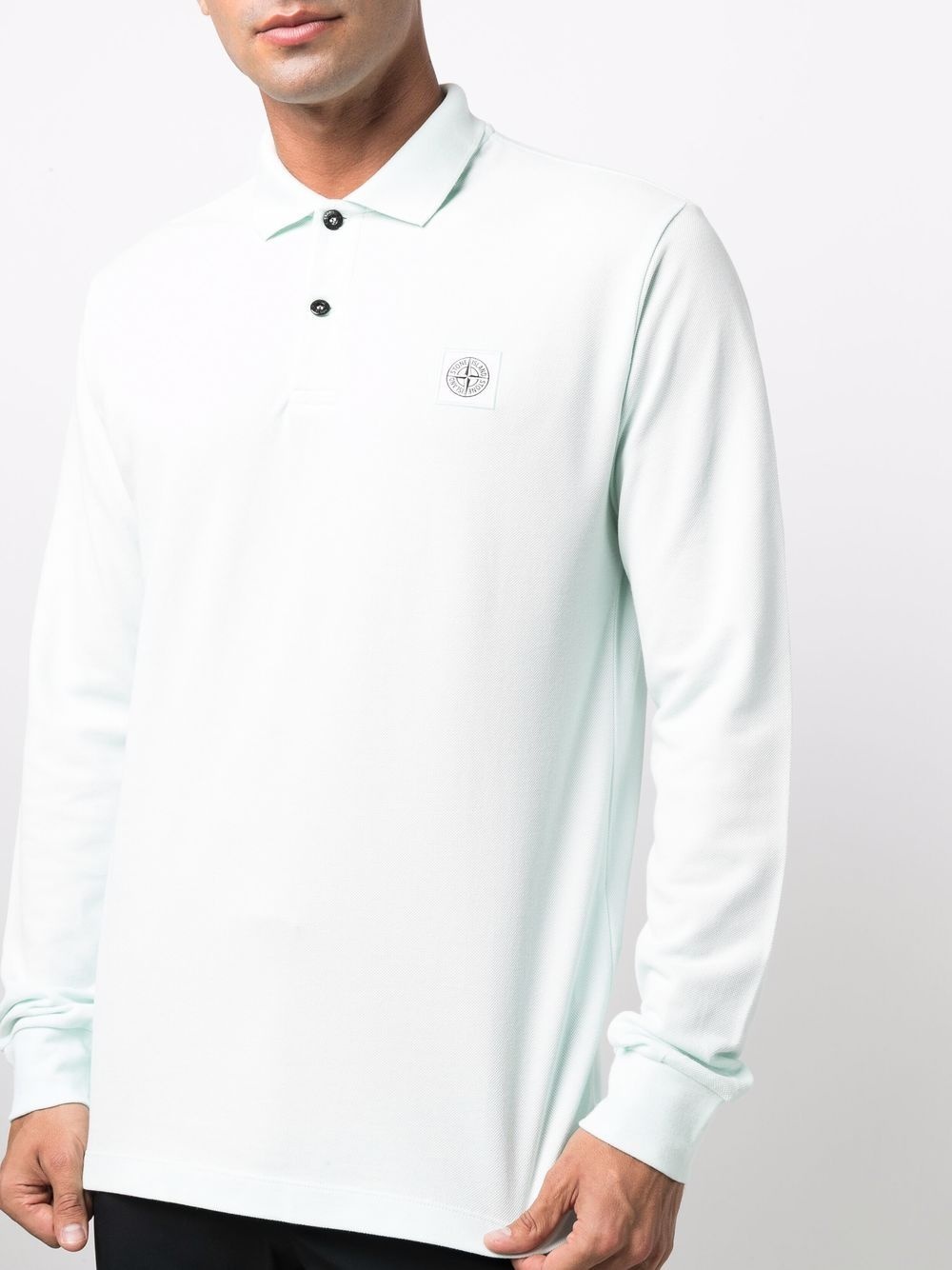 Compass-patch polo shirt - 5