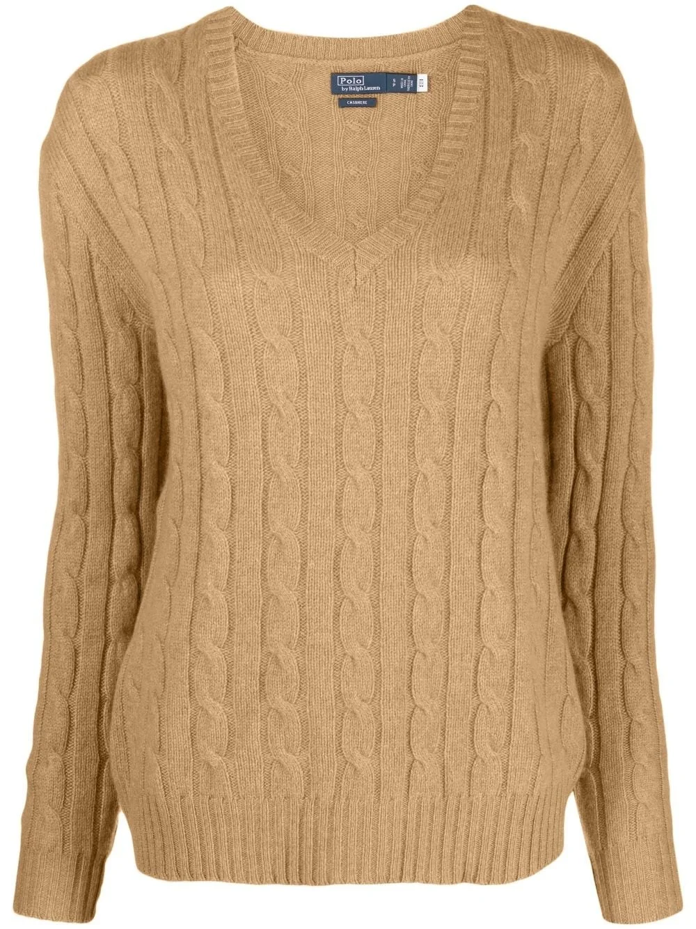 cable-knit cashmere jumper - 1