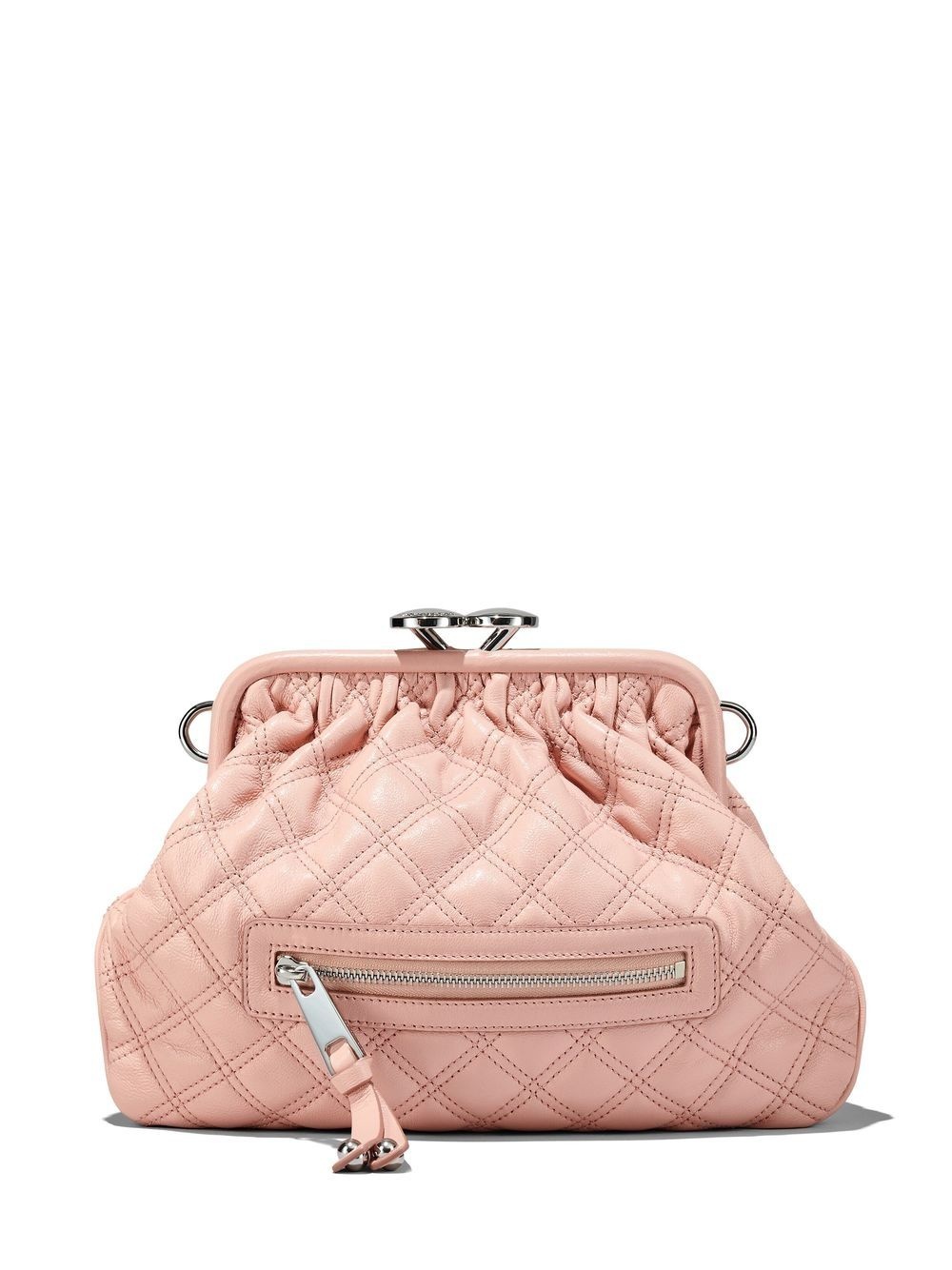 small leather Stam bag - 6