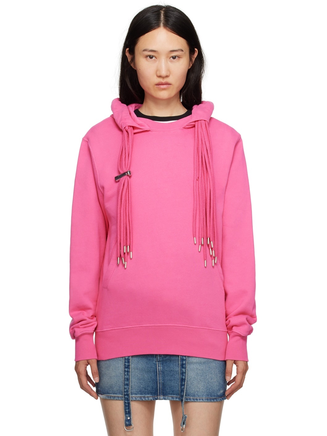 Pink Multicord Hoodie - 1
