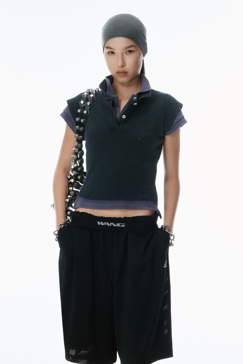 Layered Shrunken Polo 2