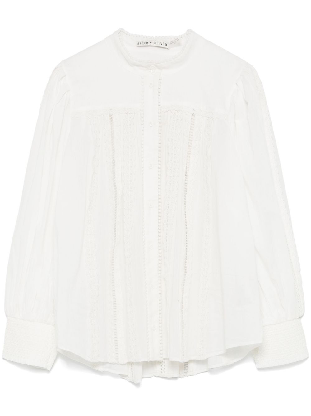 Alice + Olivia Cora Cotton Blouse - 1