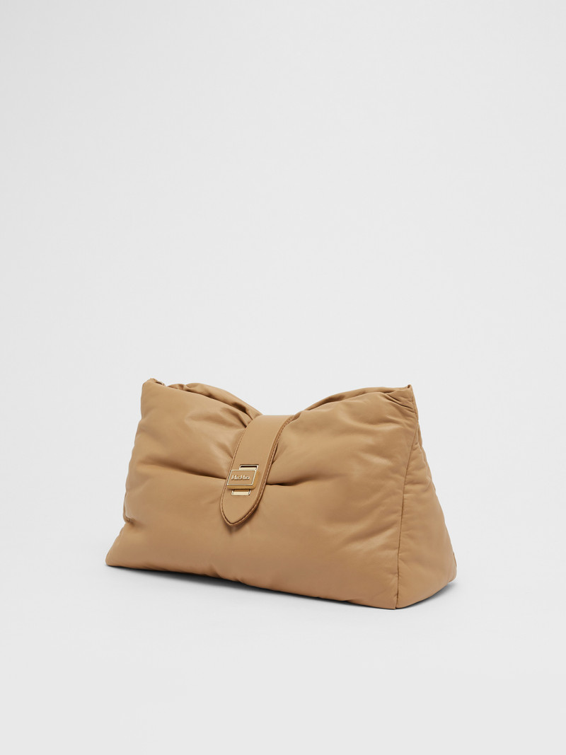 Max Mara CUDDLEM Maxi clutch in nappa outlook