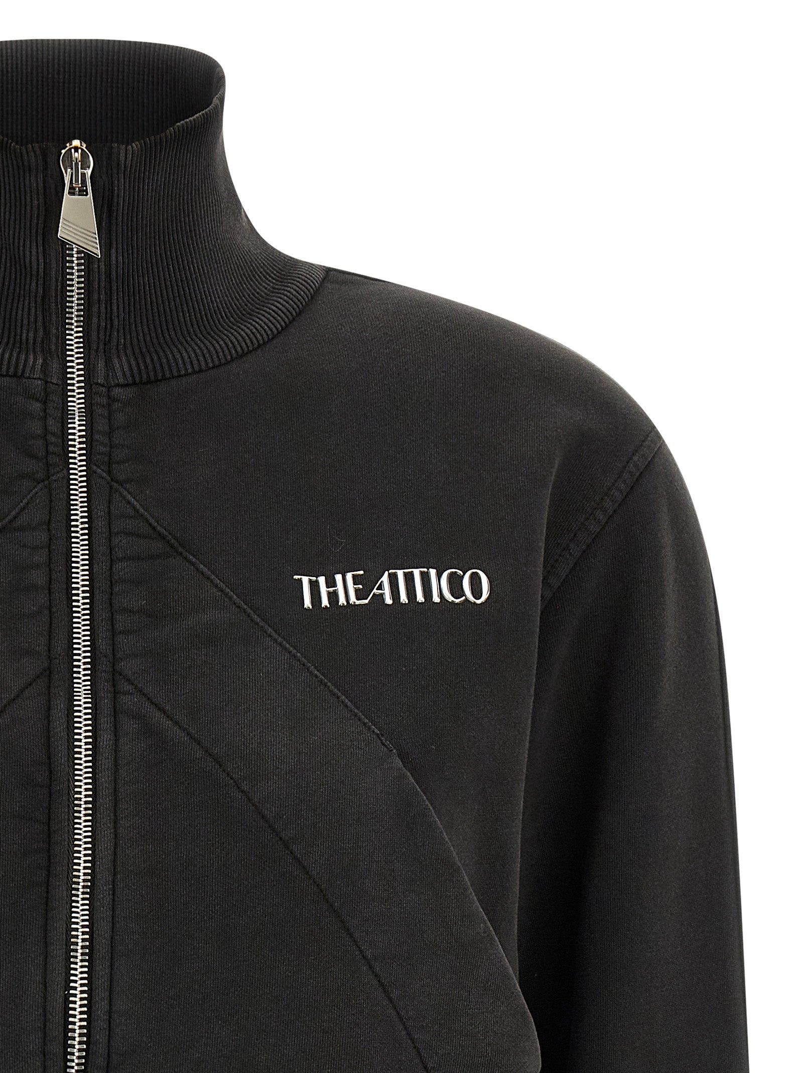 Zip Sweatshirt Black - 3