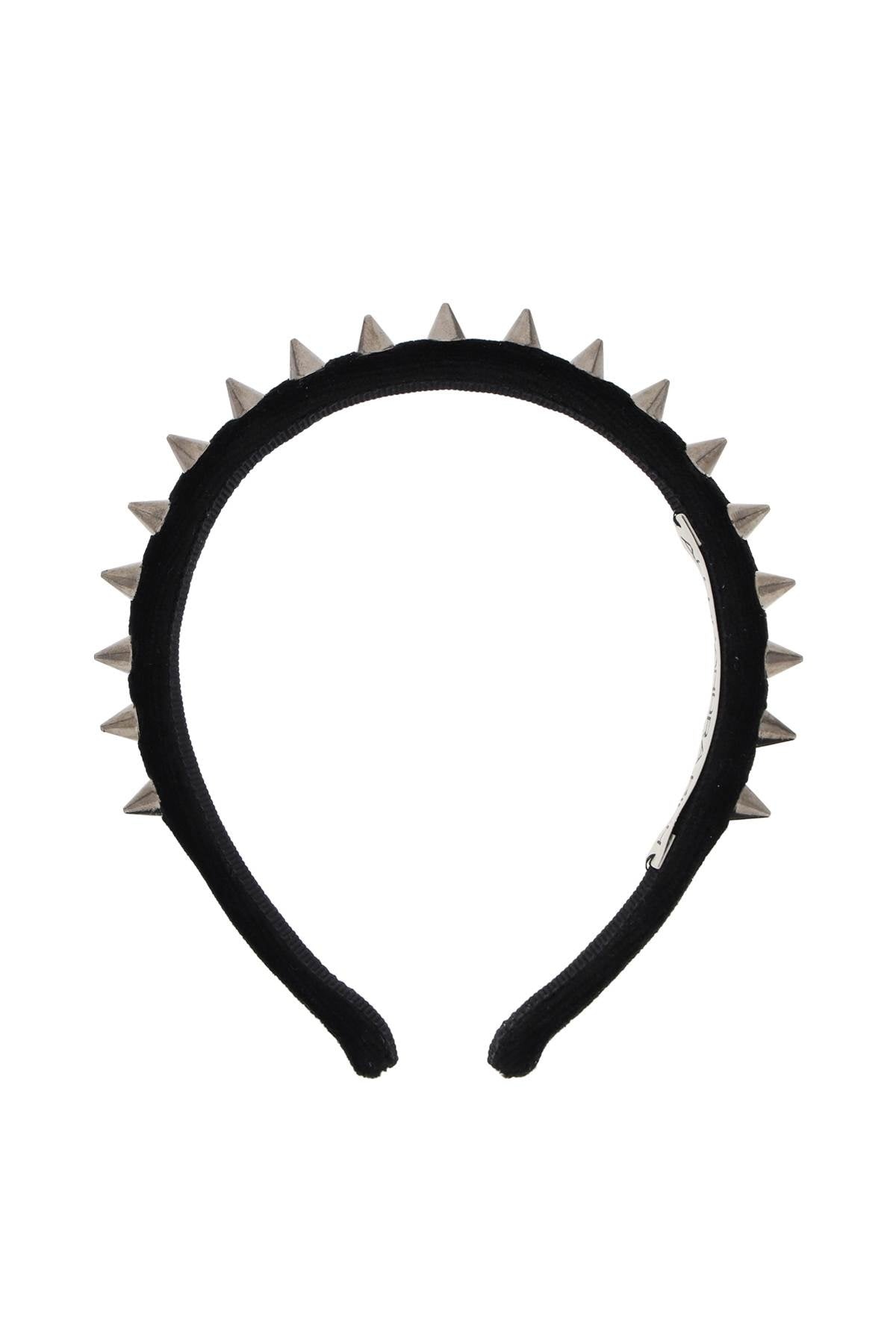 Velvet Headband With Spike - 2