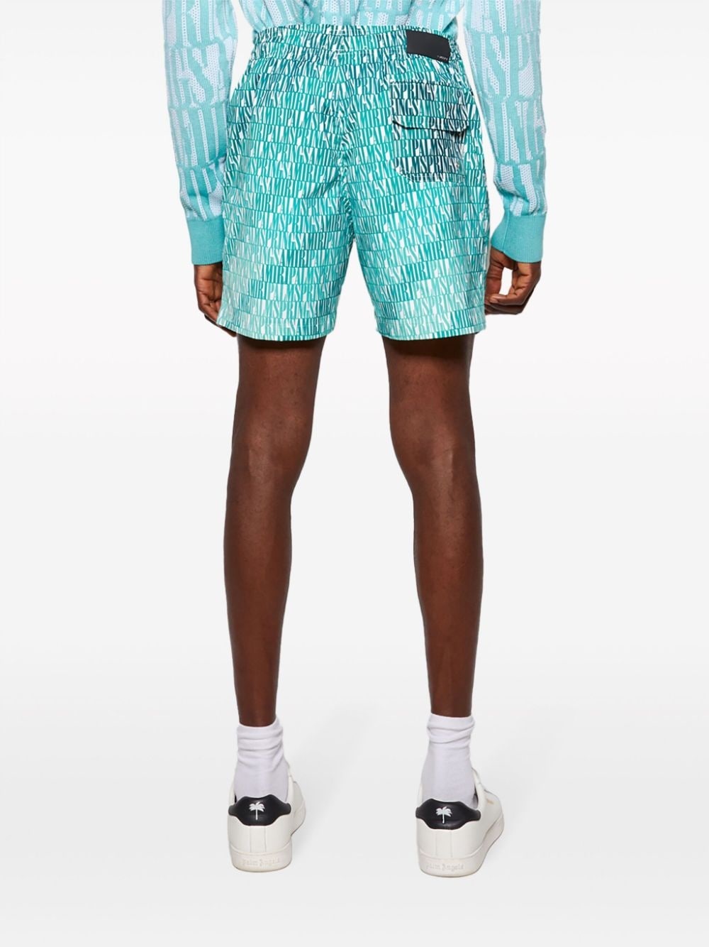 x Palm Springs graphic-print swim shorts - 5