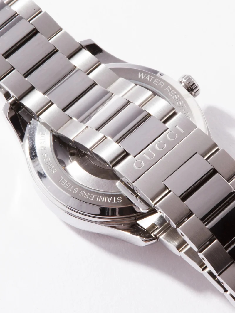 G-Timeless 38mm stainless-steel watch - 3