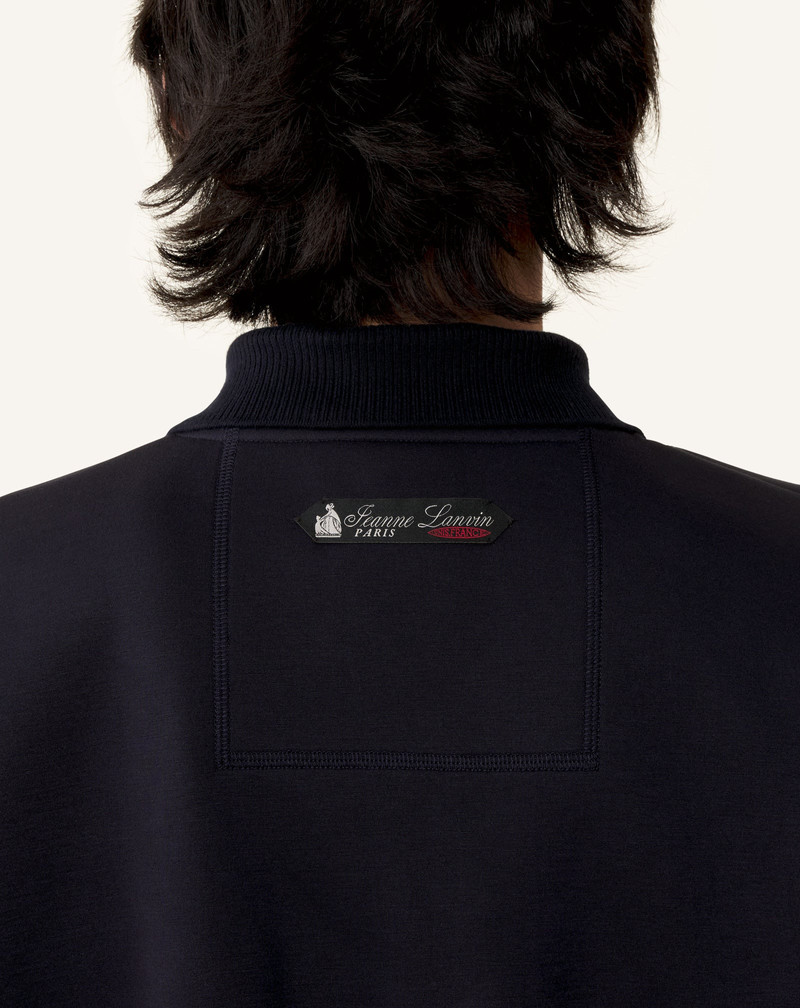 LOOSE-FIT DOUBLE-FACE JERSEY POLO SHIRT 6