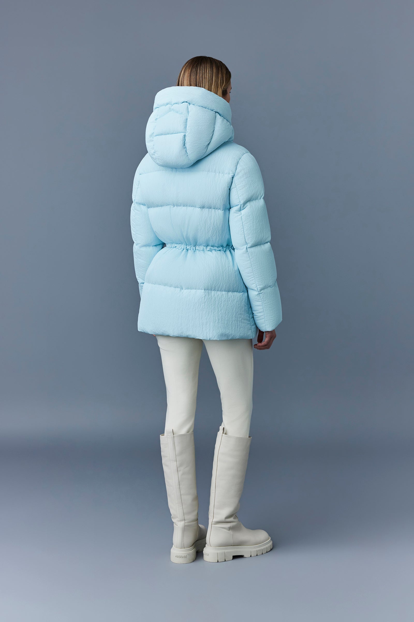 FREYA-TR tactile ripstop light down jacket - 4