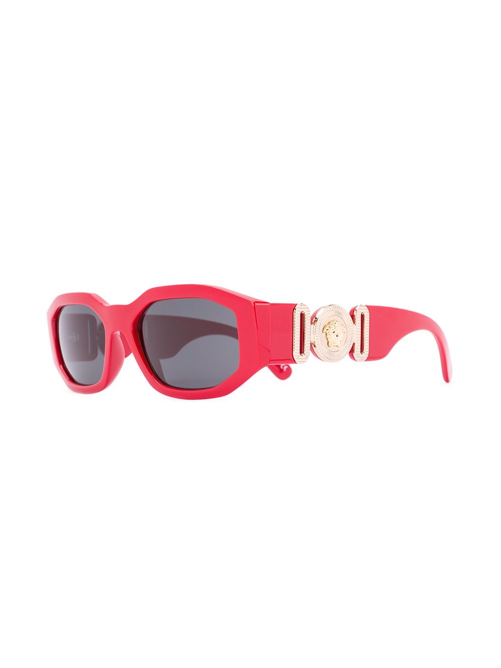 logo plaque rectangular sunglasses - 2