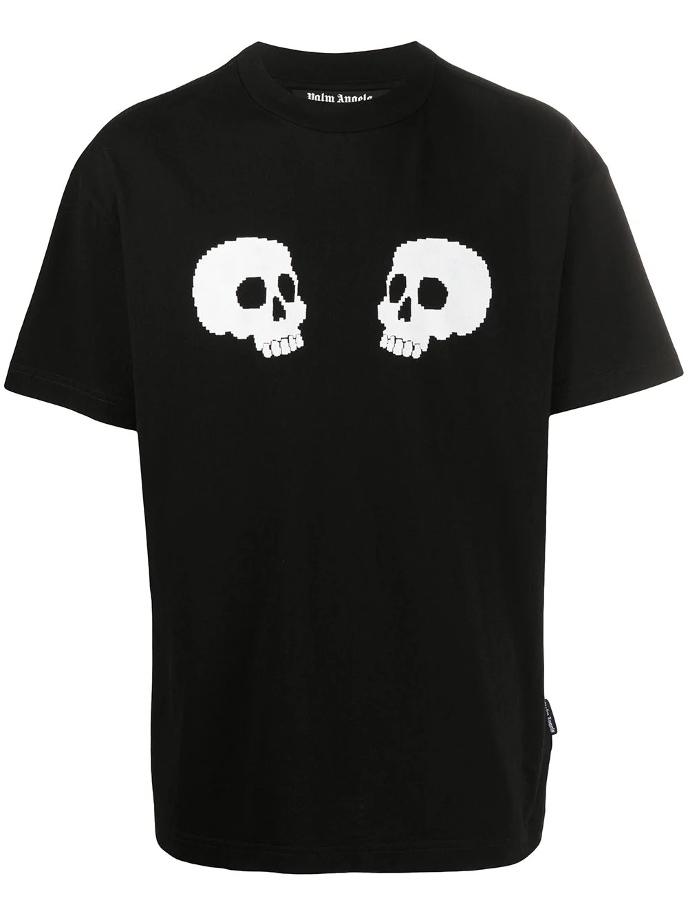 skull print T-shirt - 1