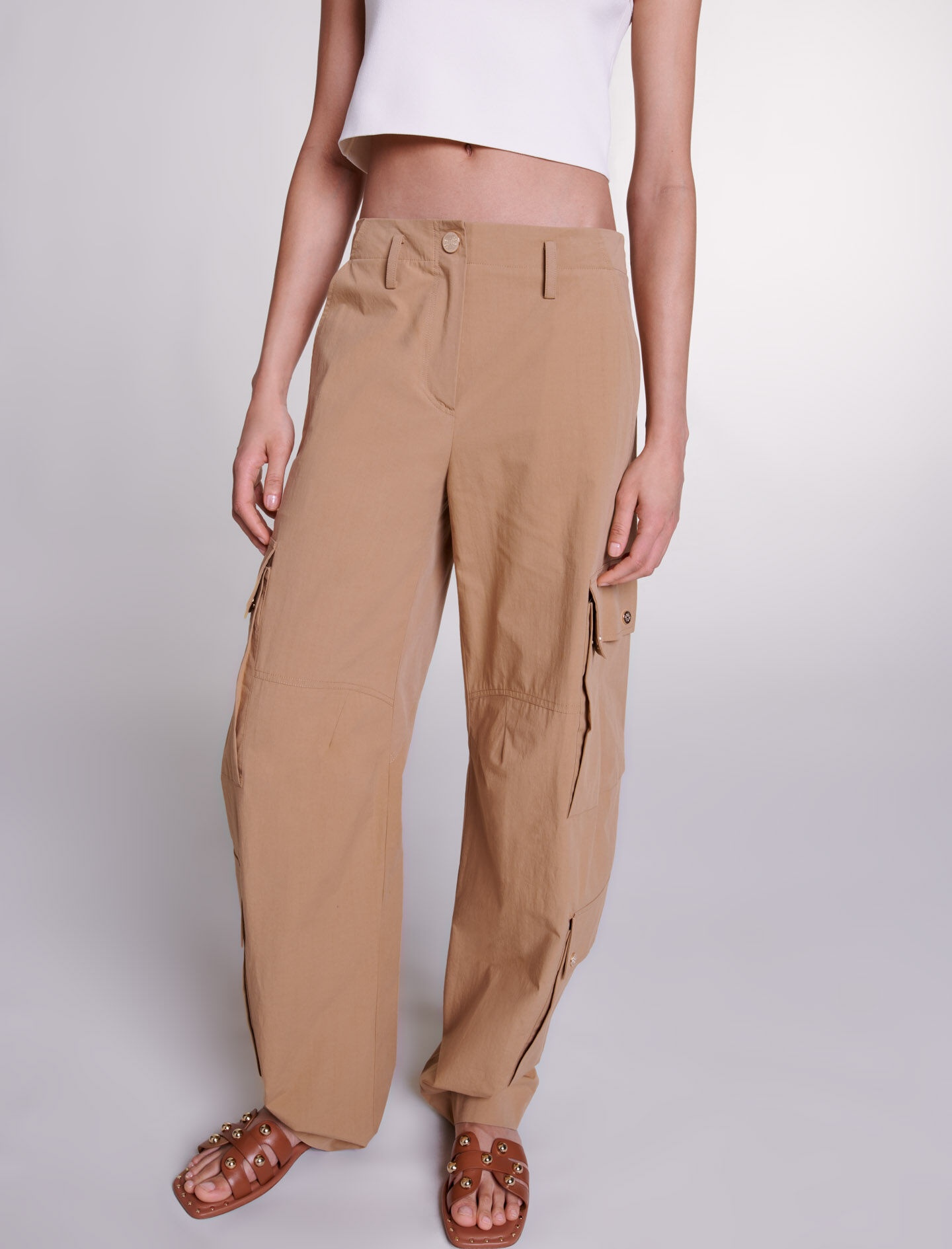 Cargo trousers with pockets - 7