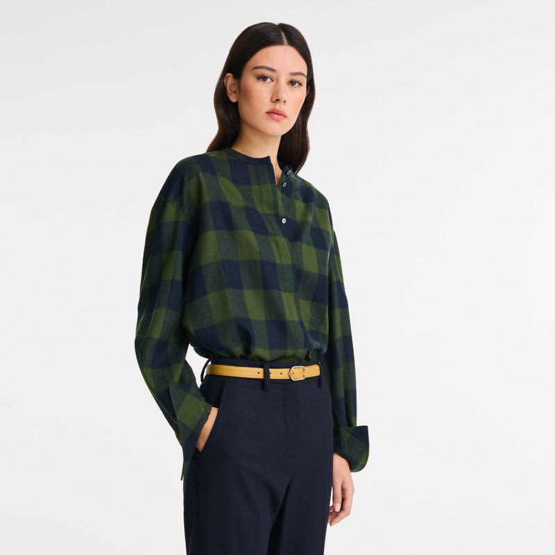 Longchamp Archive Ladies' belt Nutmeg - Leather outlook