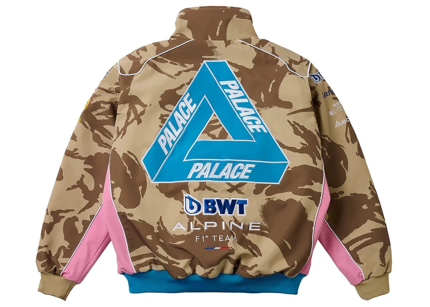 Palace x Kappa For Alpine Pit Jacket Desert Camo - 3