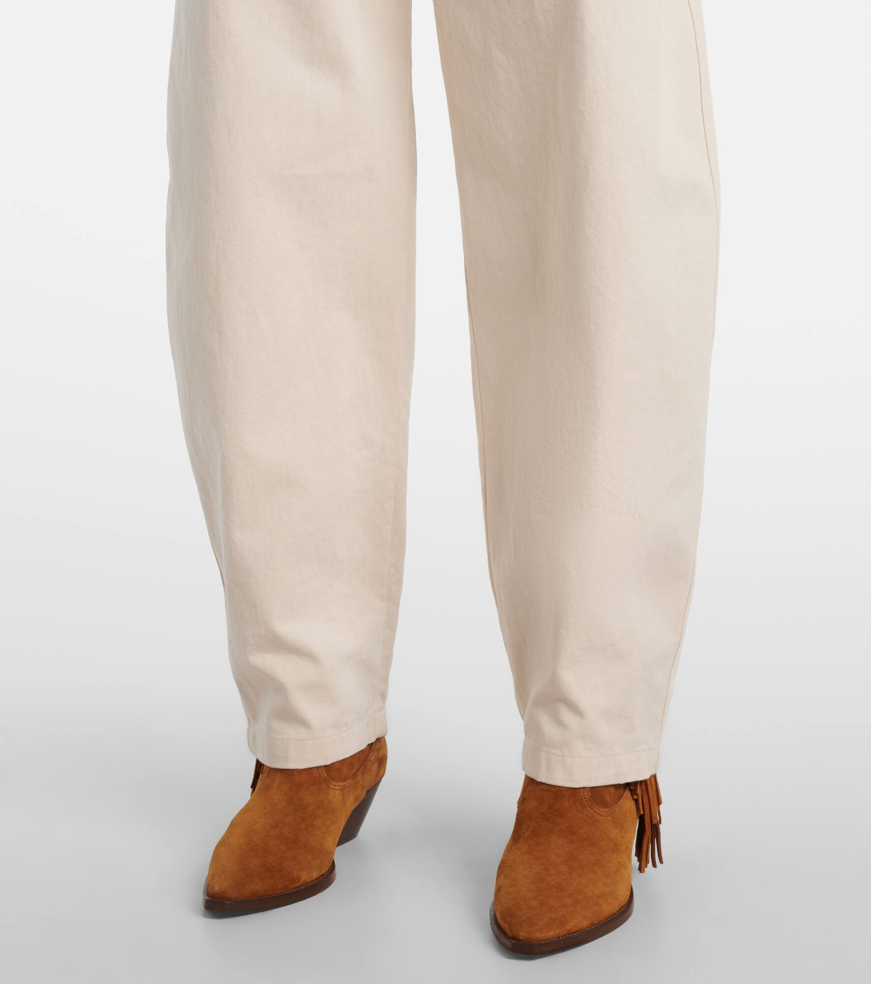 Oumaya barrel-leg jeans - 5
