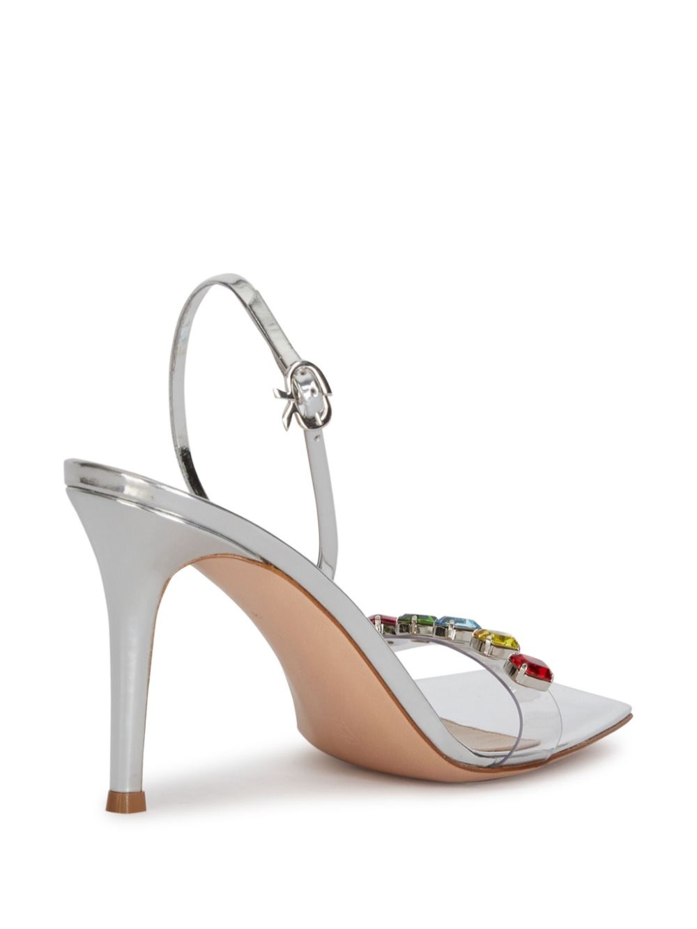105mm crystal-embellished sandals - 3