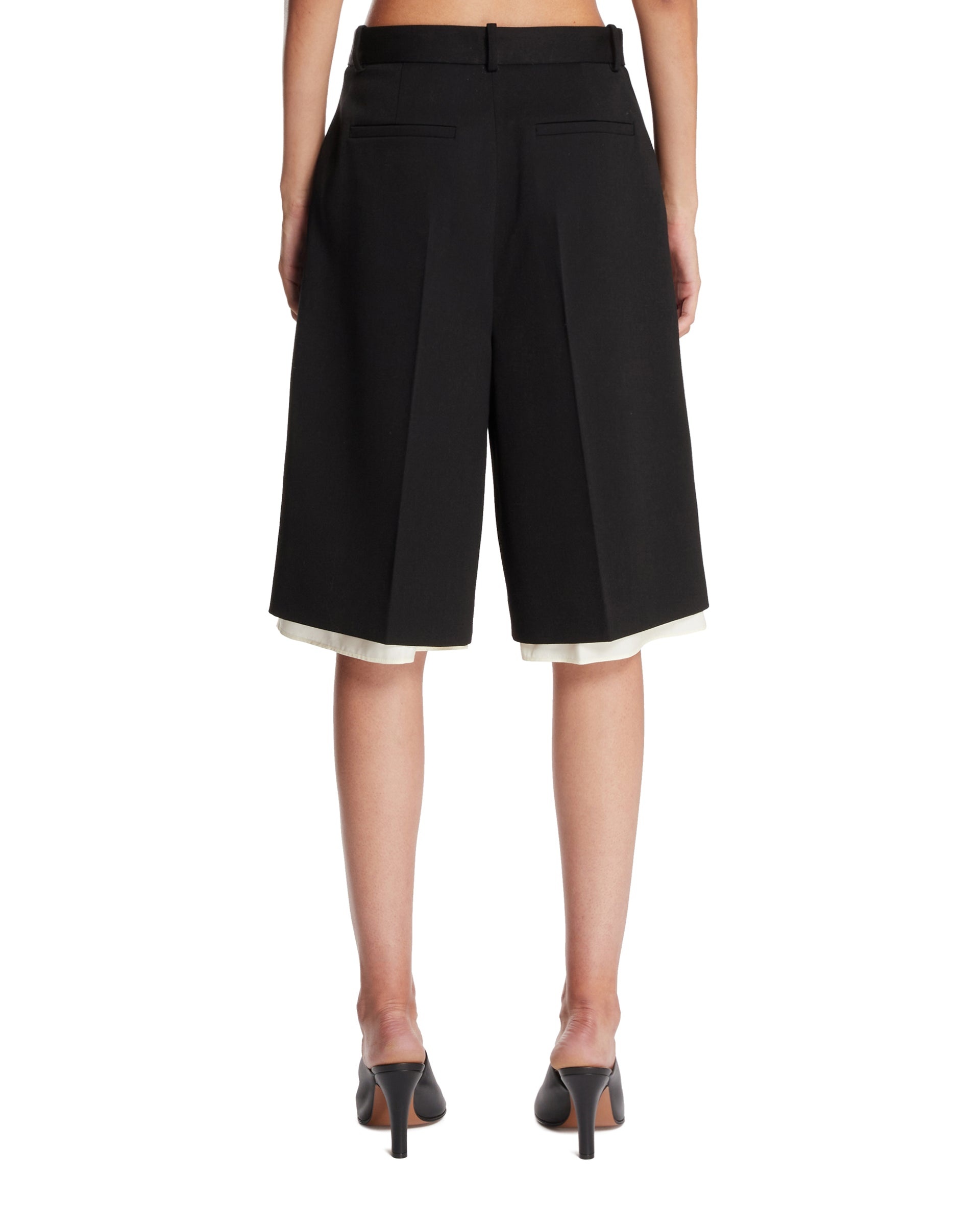 Black Shorts With Lining - 3