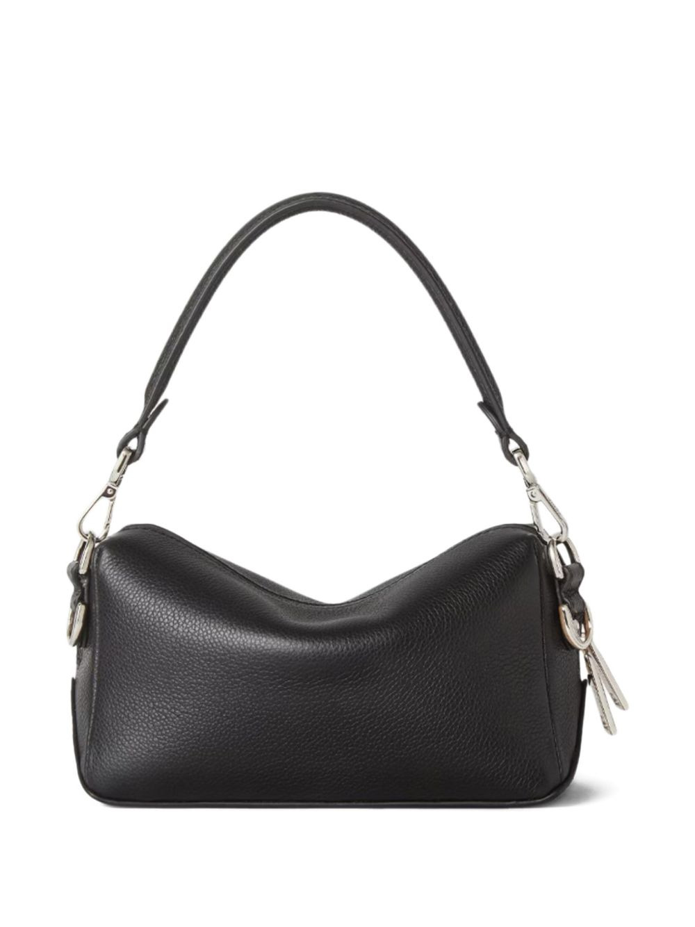 zip-fastening calfskin shoulder bag - 2