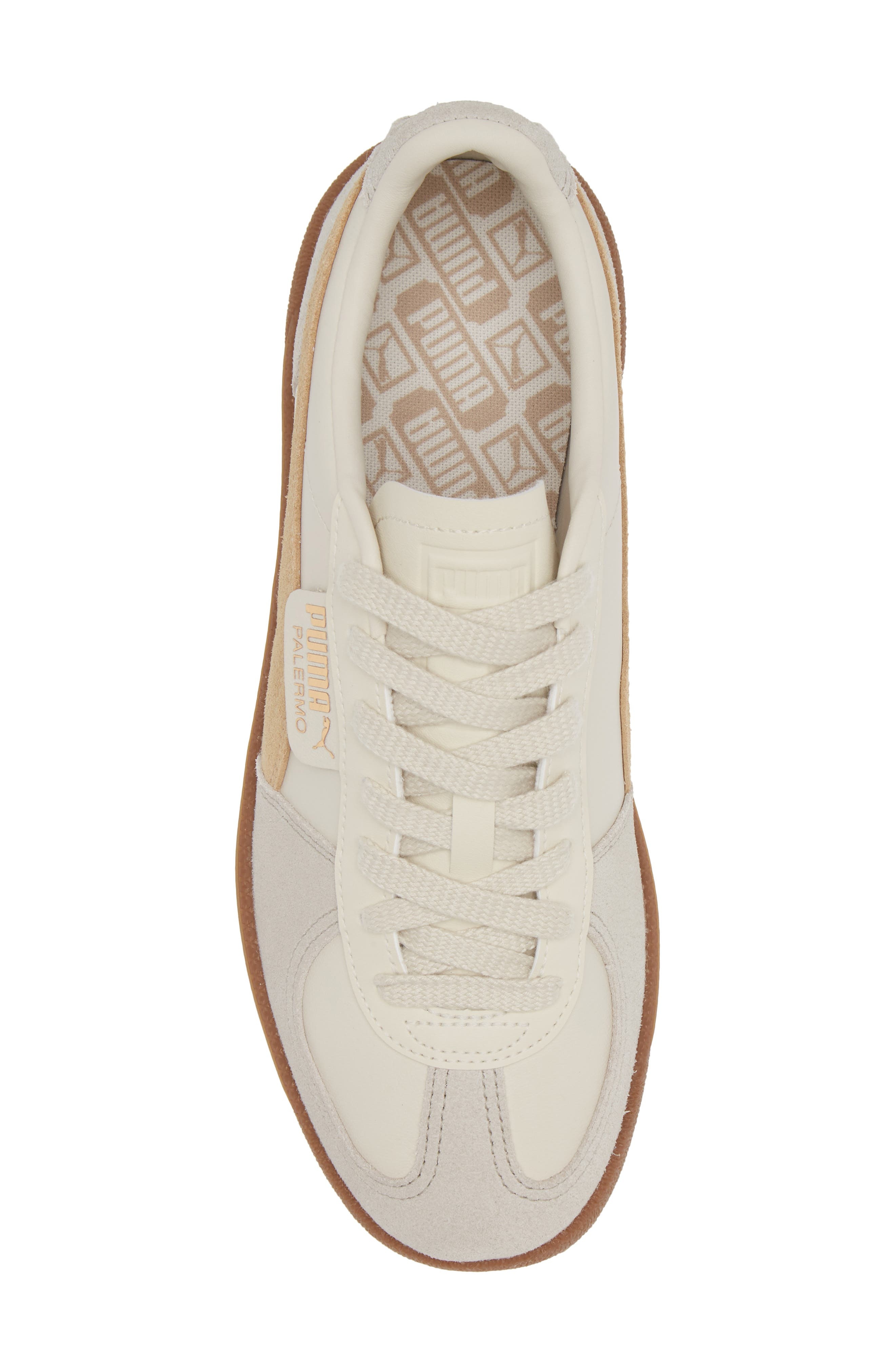 PUMA Palermo Leather Sneaker in White at Nordstrom - 5