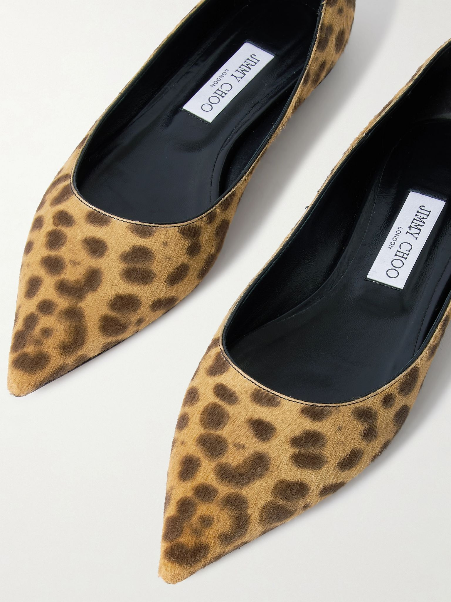 Love leopard-print pony hair ballet flats Leopard print - 4