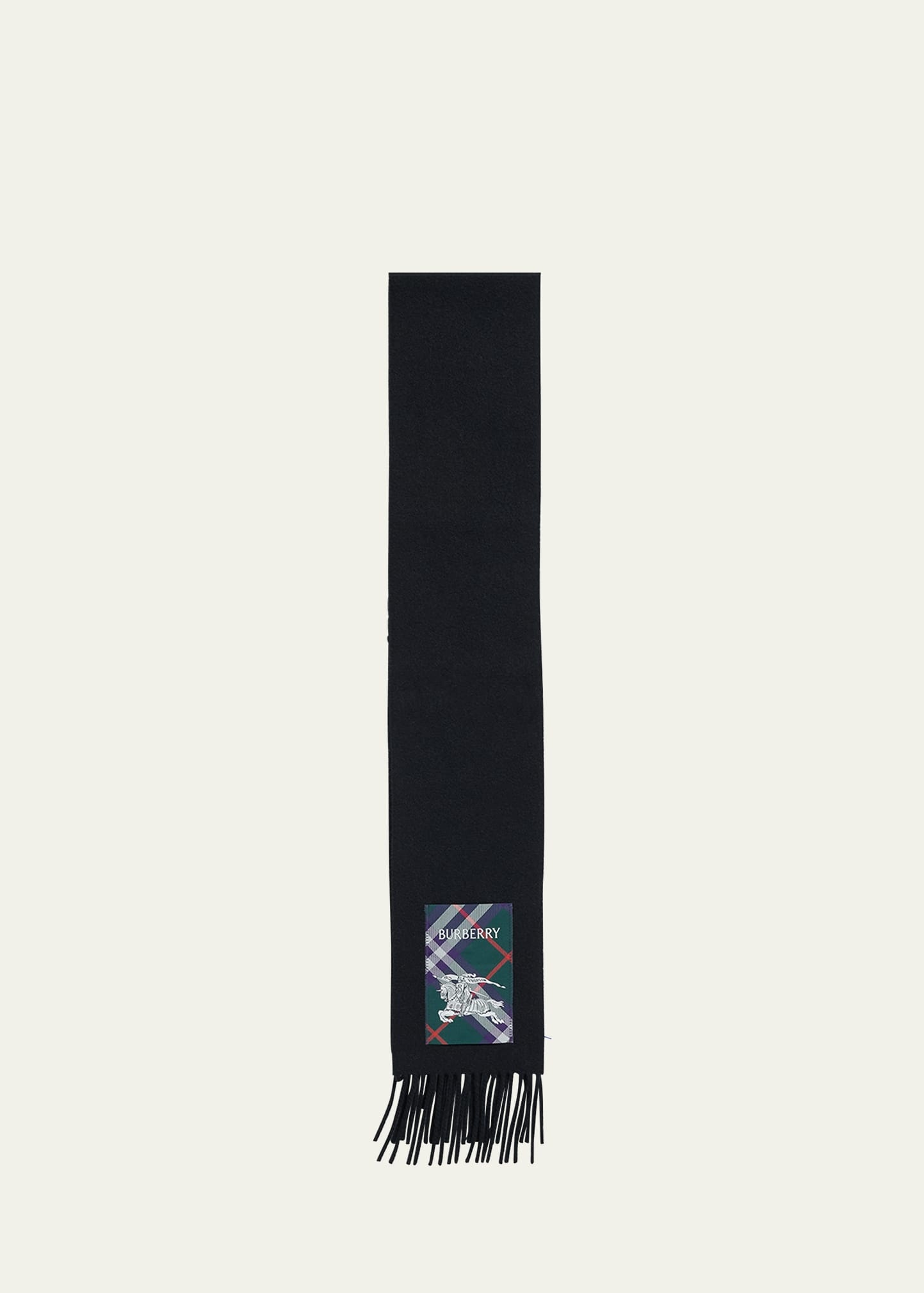Men's Cashmere Scarf with EKD Label - 1