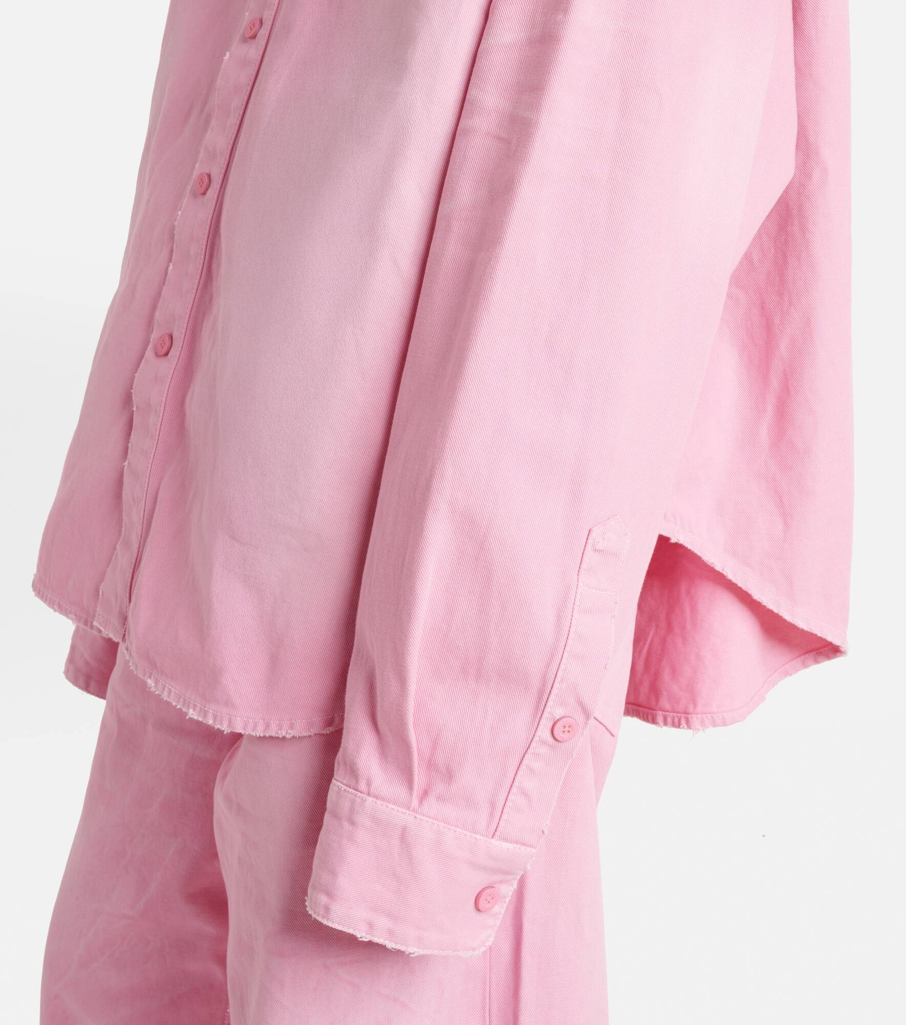 Oversized cotton shirt - 5