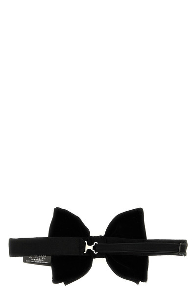 DSQUARED2 Satin and velvet bow tie outlook