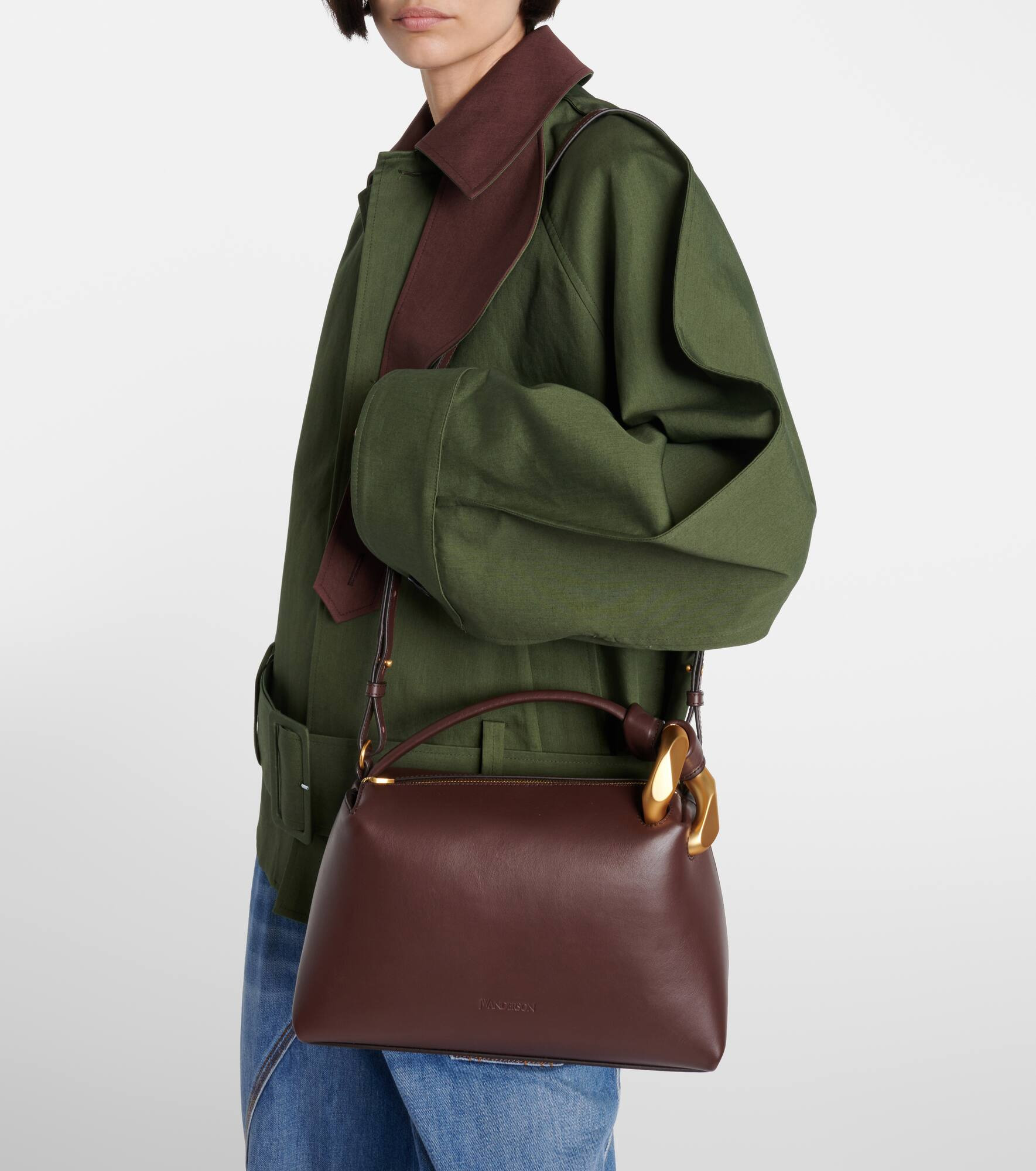 JWA Corner leather tote bag - 6