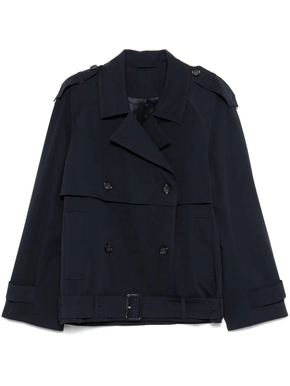 cotton peacoat - 1