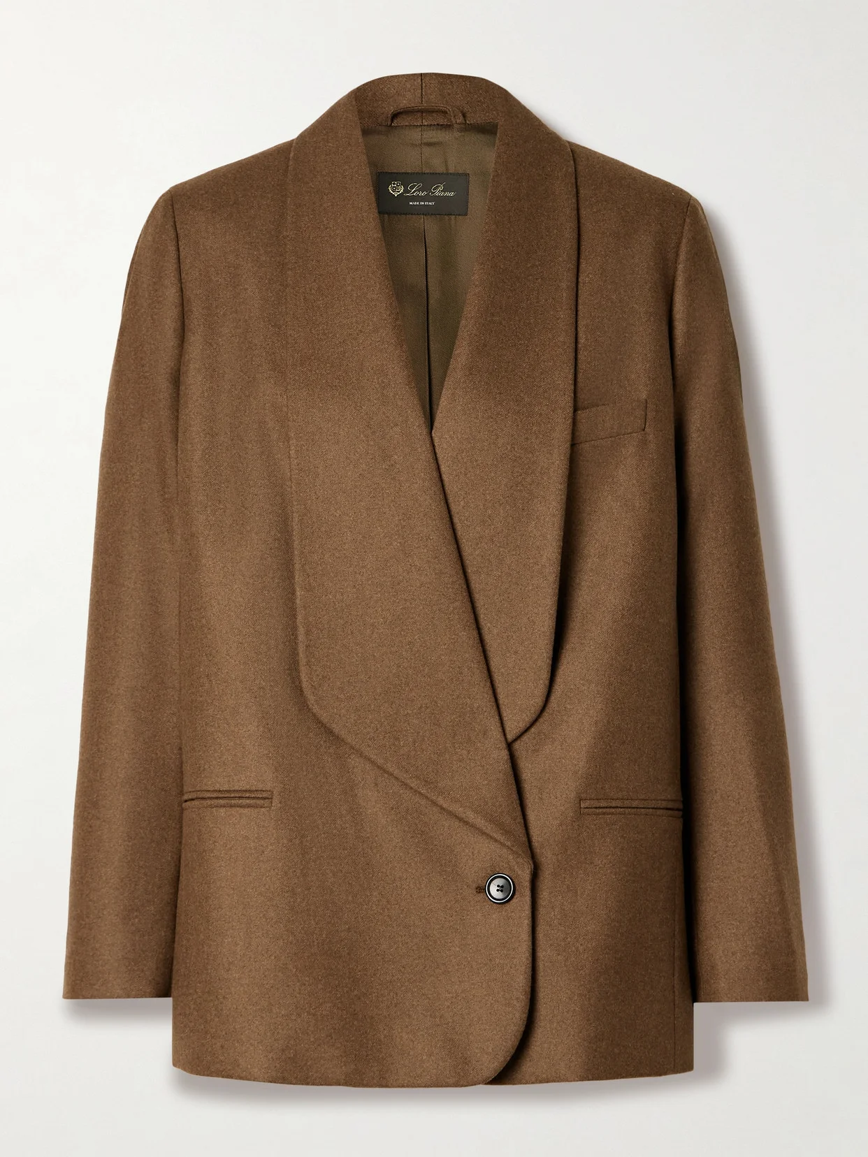 Wool And Cashmere-blend Blazer - 1