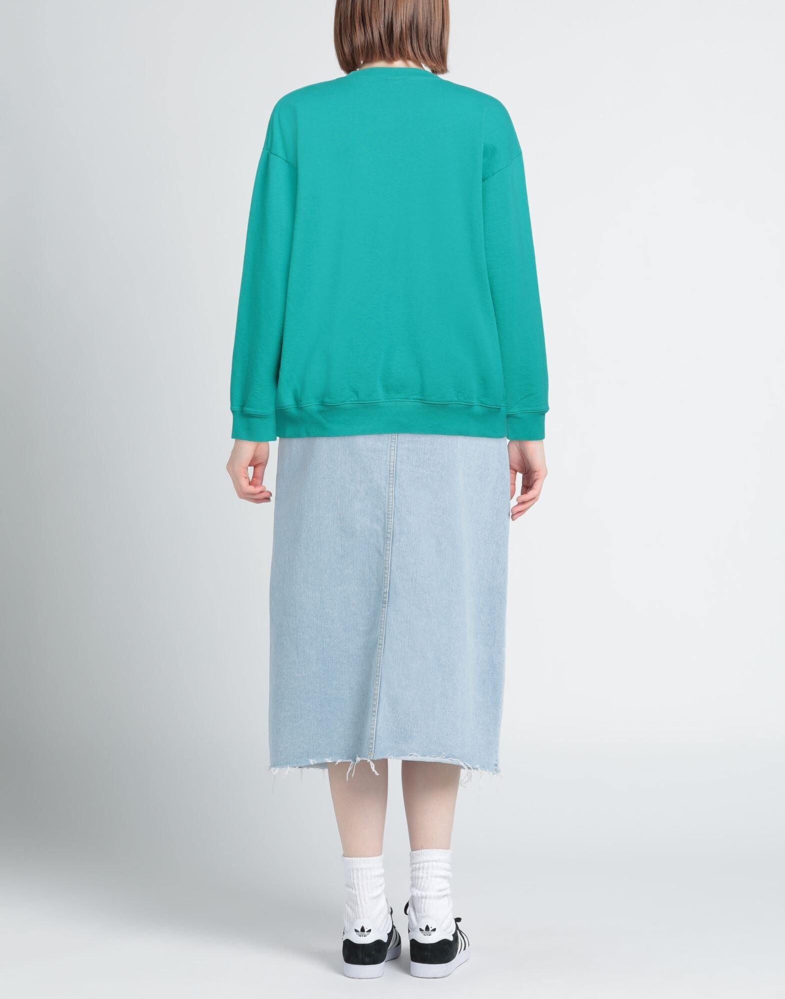 Turquoise Women's Sweatshirt - 3