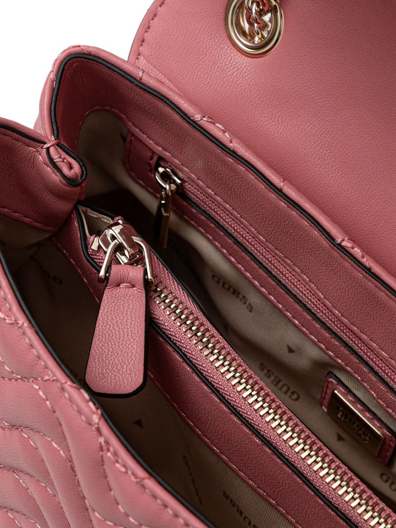 quilted chain-strap cross body bag 5