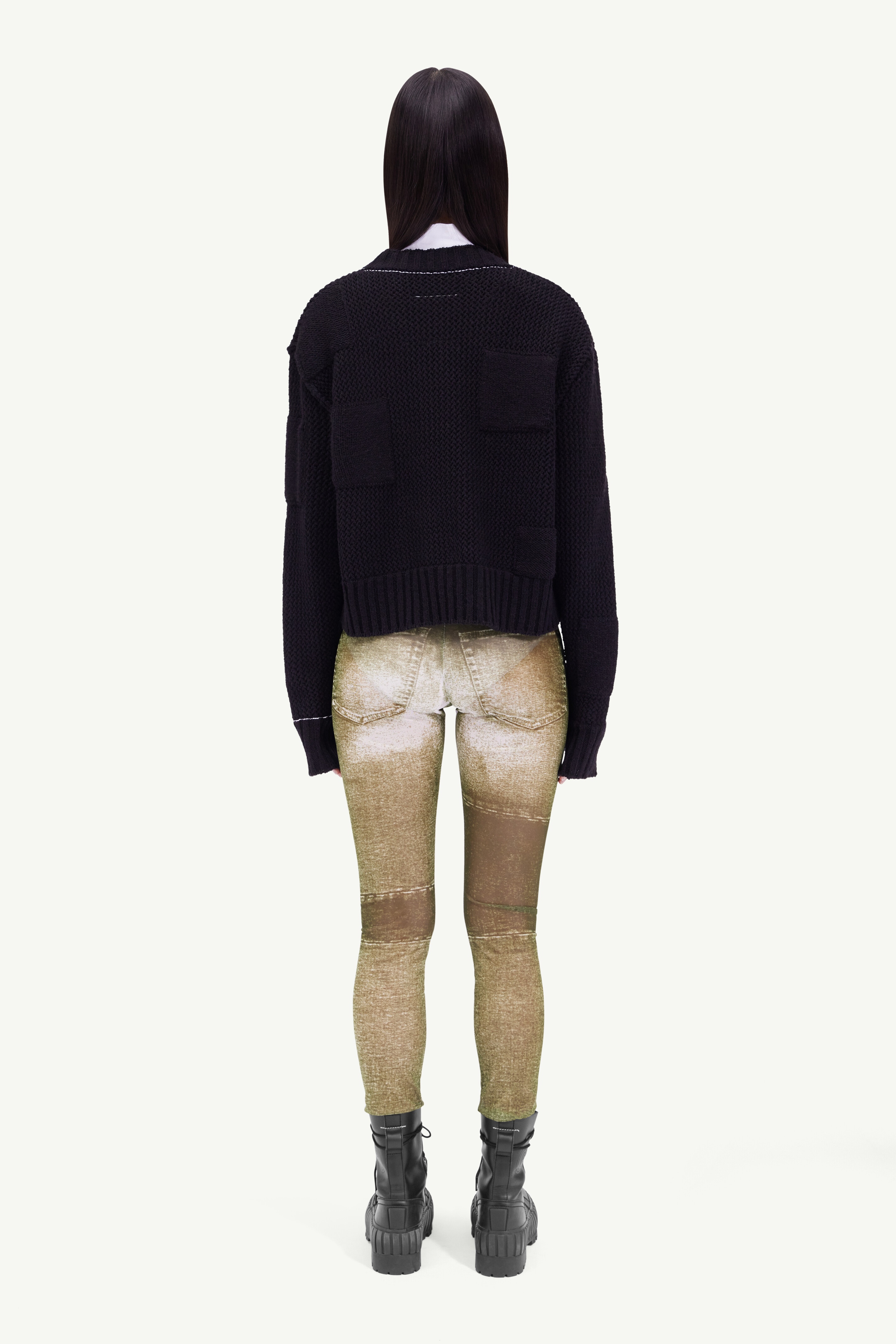 Trompe l'oeil leggings - 4