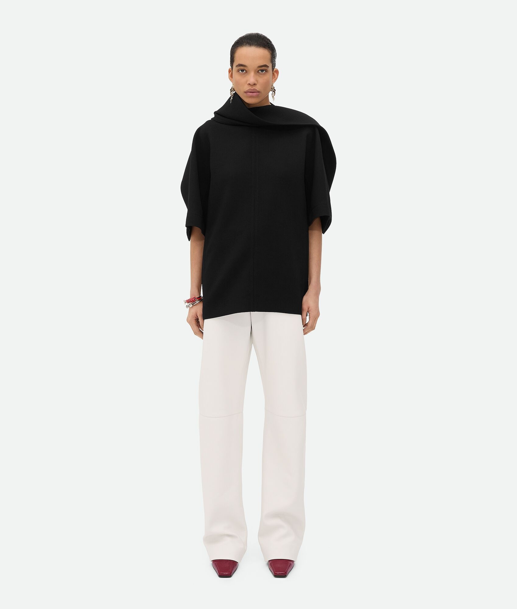 Wool Crepe Top - 5